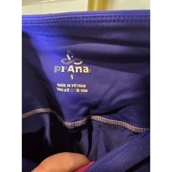 Prana Purple Capri Leggings Womens Small - Picture 3 of 3